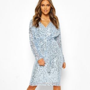 Boohoo Sequin Dress